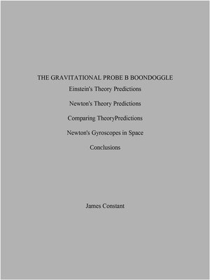 cover image of The Gravitational Probe B Boondoggle
